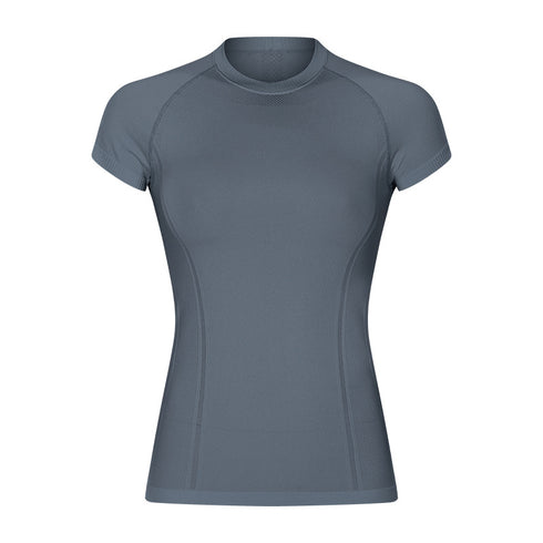 Women's Stylish Quick Dry Stretchy Yoga Athletic T-Shirt