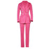 Women's Suit Jacket Straight Leg Pants Two Piece Outfits