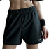 Women's Summer Running Sweat T-shirt Shorts Sauna Suits