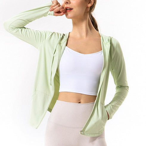Women's Sun Protection Jacket Sunscreen Coats with Pockets