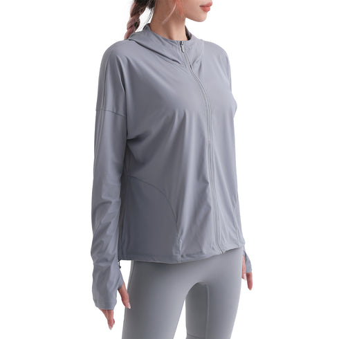 Women's Sun Protection Jacket Sunscreen Hooded Coats