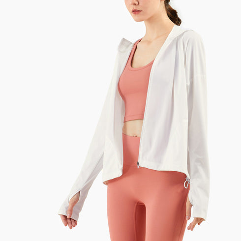 Women's Sun Protection Jacket Sunscreen Hooded Coats
