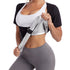 Women's Sweat Waist Trainer Sauna Shirt Workout Shapewear