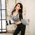 Women's Sweat Waist Trainer Shirt Sauna Pants Suits