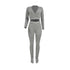 Women's Sweatshirt Pleated Trouser Two Piece Outfits