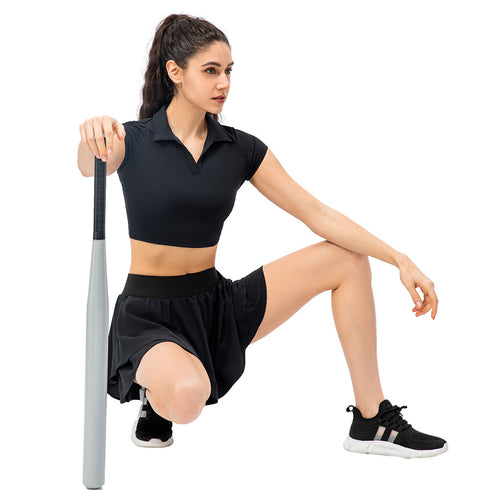 Women's Tennis Golf Skirts with Shorts Pockets Athletic Skorts