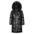 Women's Thick Cotton-padded Faux Fur Long Coats
