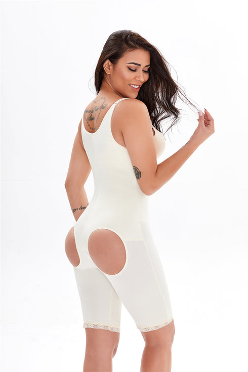 Women's Thigh Slimming Sexy Panties Shapewear Open Bust