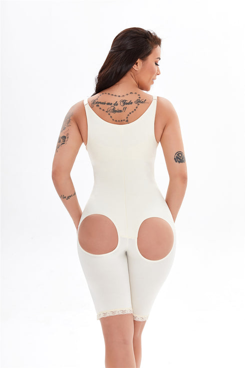 Women's Thigh Slimming Sexy Panties Shapewear Open Bust