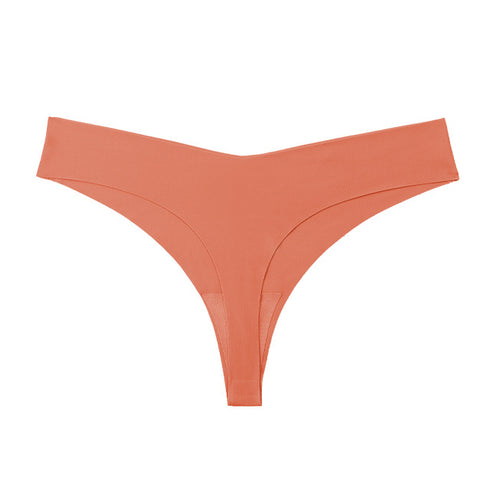 Women's Thong Underwear Seamless Breathable Panties