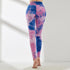Women's Tie-dye Hi-Waist Stretchy Fitness Yoga Pants