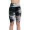 Women's Tie-dye Print Slim Bodybuilding Yoga Shorts