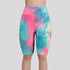 Women's Tie-dye Print Slim Bodybuilding Yoga Shorts