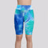 Women's Tie-dye Print Slim Bodybuilding Yoga Shorts