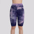 Women's Tie-dye Print Slim Bodybuilding Yoga Shorts