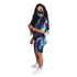 Women's Tie-dye Shorts Loungewear Two Piece Outfits