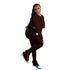 Women's Top Pant Two Piece Pullover Sweat Suit Two Piece