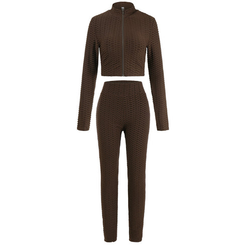 Women's Tracksuit Two Piece Long Sleeve Long Pant Sport Suit