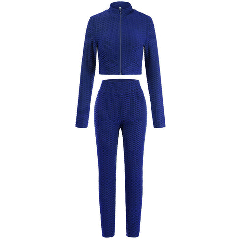 Women's Tracksuit Two Piece Long Sleeve Long Pant Sport Suit