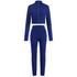 Women's Tracksuit Two Piece Long Sleeve Long Pant Sport Suit