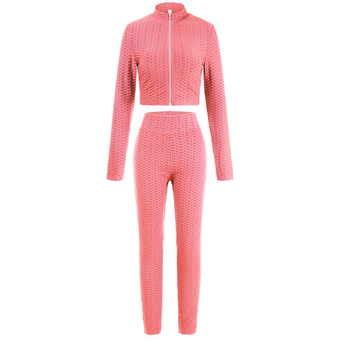 Women's Tracksuit Two Piece Long Sleeve Long Pant Sport Suit