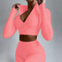 Women's Tracksuit Two Piece Long Sleeve Long Pant Sport Suit