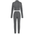 Women's Tracksuit Two Piece Long Sleeve Long Pant Sport Suit