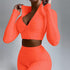 Women's Tracksuit Two Piece Long Sleeve Long Pant Sport Suit