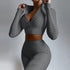 Women's Tracksuit Two Piece Long Sleeve Long Pant Sport Suit