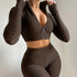 Women's Tracksuit Two Piece Long Sleeve Long Pant Sport Suit