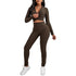 Women's Tracksuit Two Piece Long Sleeve Long Pant Sport Suit