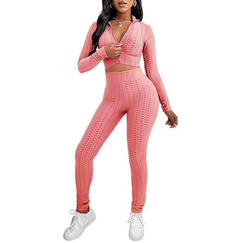 Women's Tracksuit Two Piece Long Sleeve Long Pant Sport Suit
