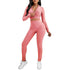 Women's Tracksuit Two Piece Long Sleeve Long Pant Sport Suit
