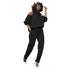 Women's Tracksuit Two Piece Outfit Hoodie Tops Pants