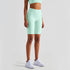 Women's Training High Waist Yoga Mid Thigh Shorts