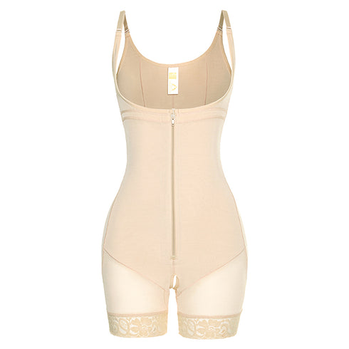 Women's Plus Size Fajas Colombianas Open Bust Body Shaper Shorts