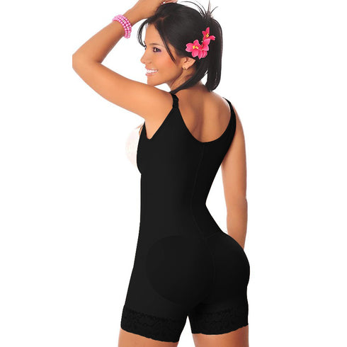 Women's Plus Size Tummy Control Mid Thigh Body Shaper Shorts