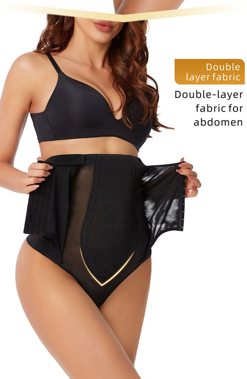 Women's Tummy Control Open Hips Thong Panty Shapewear