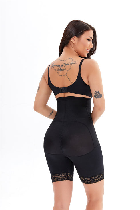 Women's Tummy Control Thigh Body Shaper with Lace