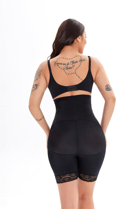 Women's Tummy Control Thigh Body Shaper with Lace