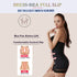 Women's Tummy Flatten Tight Shape Built-in Bra Shapewear Dress