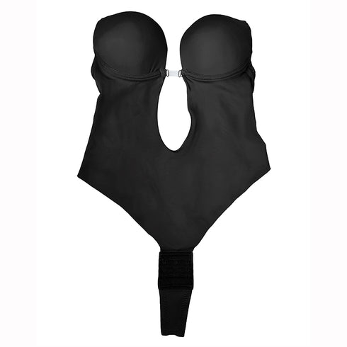 Women's Tummy Tightening Hip Lift Bodysuit Built-in Bra Shapewear