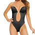 Women's Tummy Tightening Hip Lift Bodysuit Built-in Bra Shapewear