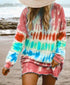 Women's Tunics Plus Size Tie-dye Printed Stylish Tops