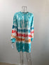 Women's Tunics Plus Size Tie-dye Printed Stylish Tops