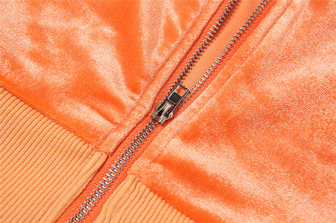 Women's Two Piece Outfits Sexy Short Coat Casual Suit