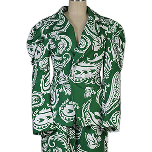 Women's Two Piece Outfits Stylish Coat Casual Pant Suit