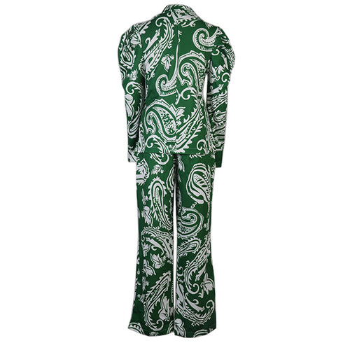 Women's Two Piece Outfits Stylish Coat Casual Pant Suit