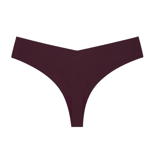 Women's Underwear Perfectly Thong Panty Low Waist Brief Panties