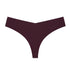 Women's Underwear Perfectly Thong Panty Low Waist Brief Panties